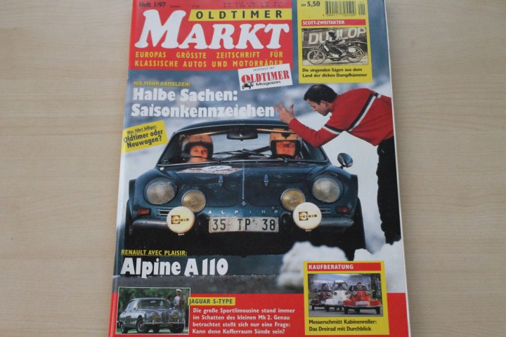 Deckblatt Oldtimer Markt (01/1997)